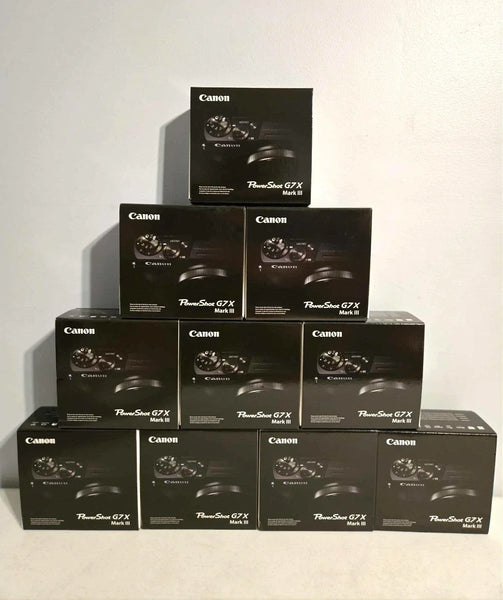 Canon PowerShot G7 X Mark III 20.1 Digital Camera Black - BRAND NEW