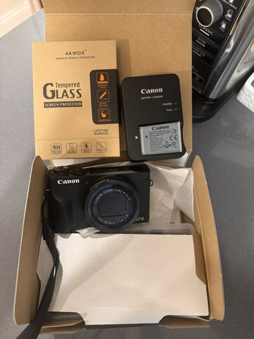 Canon PowerShot G7 X Mark III 20.1MP 4.2x Zoom Digital Camera w/ Accessories