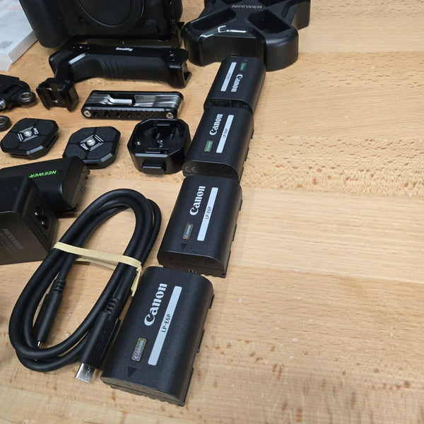 Canon EOS R5 Mark II 45MP Mirrorless Digital Camera + MORE