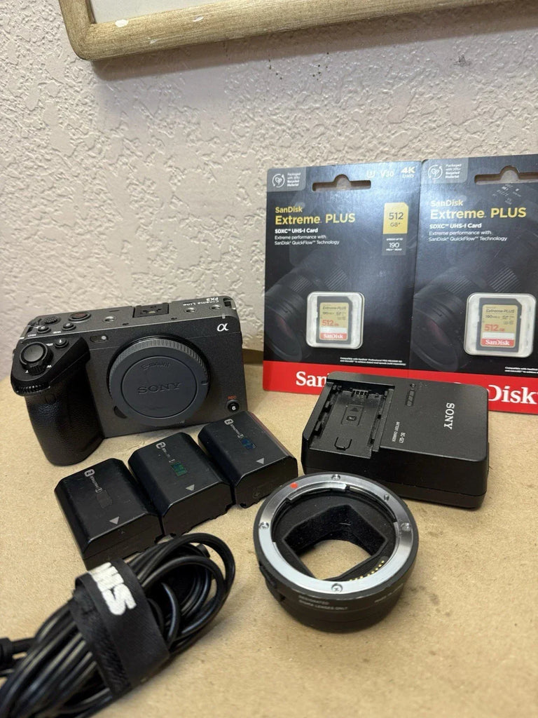 Sony Alpha ILME-FX3 Full-Frame Cinema Camera – Includes Extras