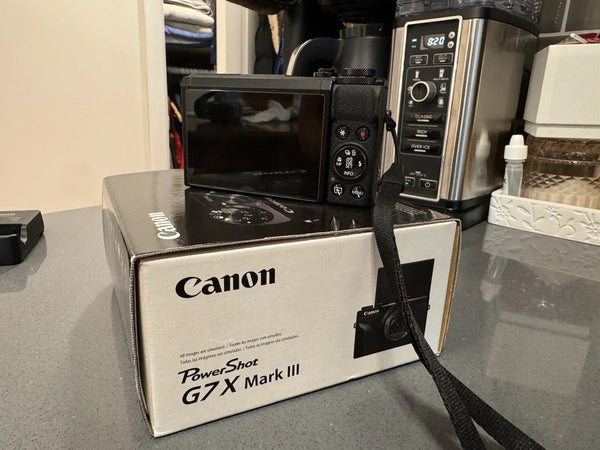 Canon PowerShot G7 X Mark III 20.1MP 4.2x Zoom Digital Camera w/ Accessories