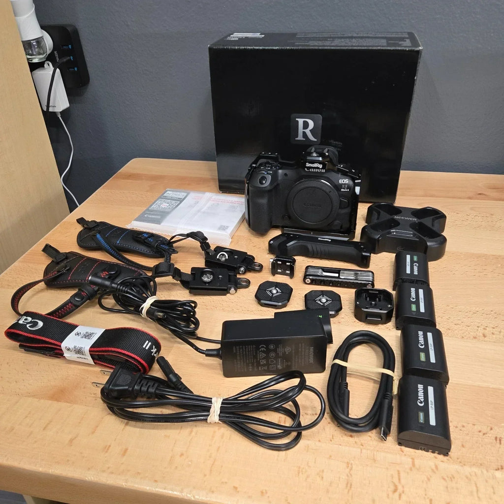 Canon EOS R5 Mark II 45MP Mirrorless Digital Camera + MORE