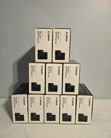 Canon PowerShot G7 X Mark III 20.1 Digital Camera Black - BRAND NEW