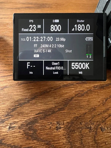 Sony Alpha ILME-FX3 Full Frame Cinema Line Camera - USED - Great Condition